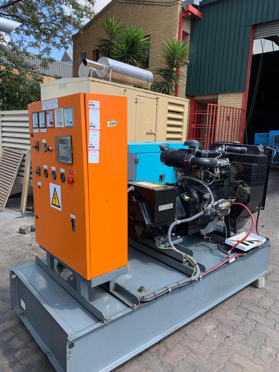 22KVA PERKINS DIESEL 3PHASE — photo 1 of 8